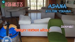 Adana 100 üncü Yıl Koltuk Yıkama