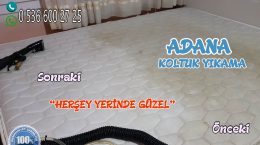 Adana Koltuk Yıkama + Mekan Yatak Yıkama ( Baraj Yolu )