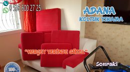 Adana Sarıçam Koltuk Yıkama + Koltuk Takımı Yıkama