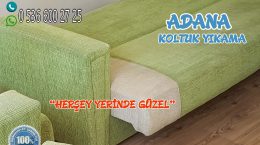 Adana Koltuk Yıkama 2000 Evler Çekyat + Mutfak Köşe Takımı Yıkama